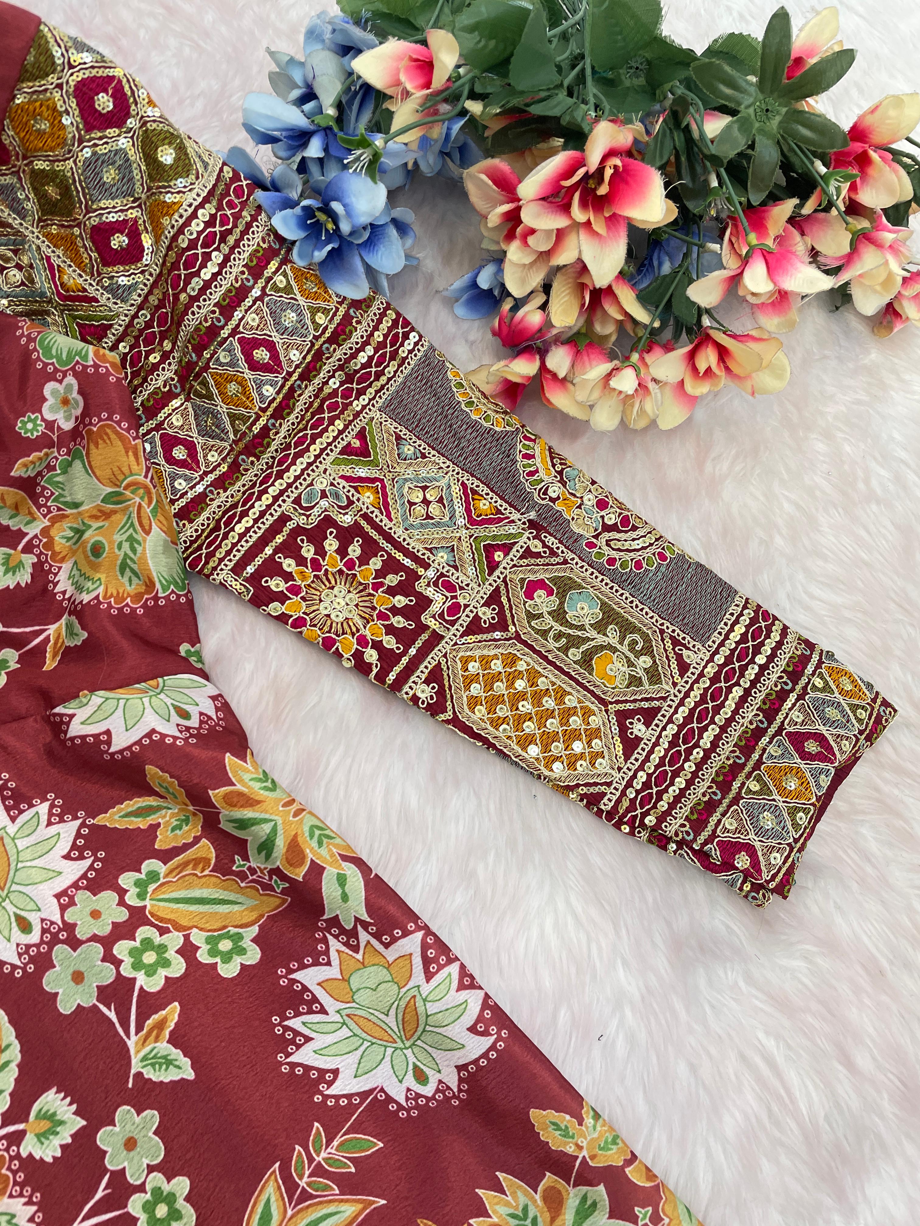 Maverick Fusion Bollywood-Inspired Designer Lehenga